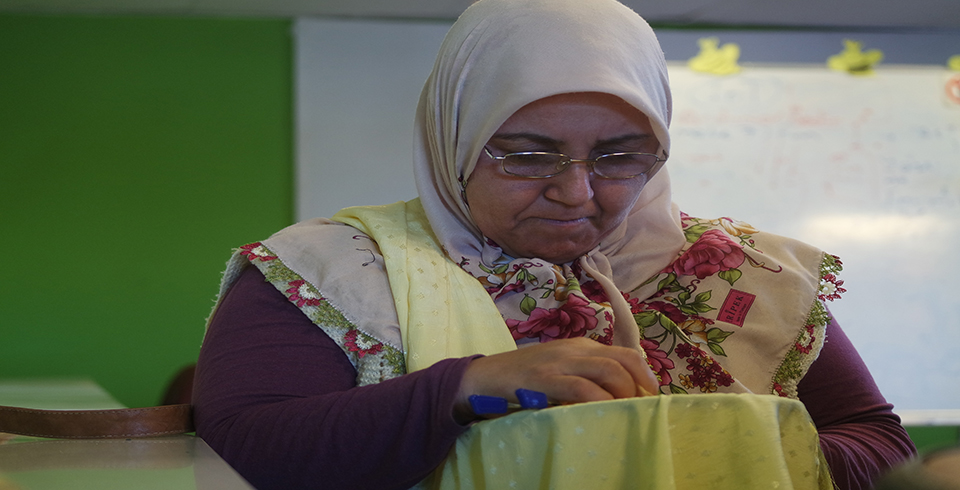 Köy Kadınları, El Becerilerini Geliştiriyor