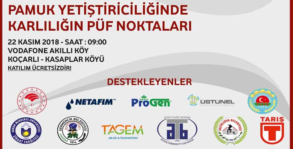 Pamukta Karlılığın Püf Noktaları Etkinliği Düzenleniyor